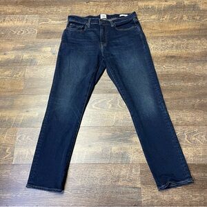 Flint and Tinder Slim Fit Jeans Mens 33x30 Blue Denim Stretch USA Dark Wash